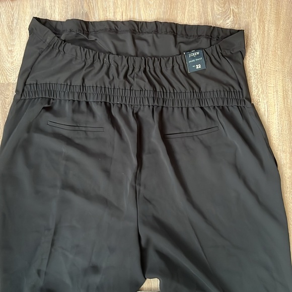 🏷️ J. Crew Maternity Black Jamie Pant - Size 22 - Picture 5 of 6